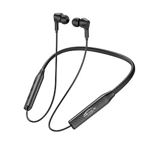 Moxx BN100 Neckband Bluetooth Headset BT5.3 Sports Headset IPX5 with Mic Noise Cancelling, Magnetic Control - Bluetooth neckband - best neckband