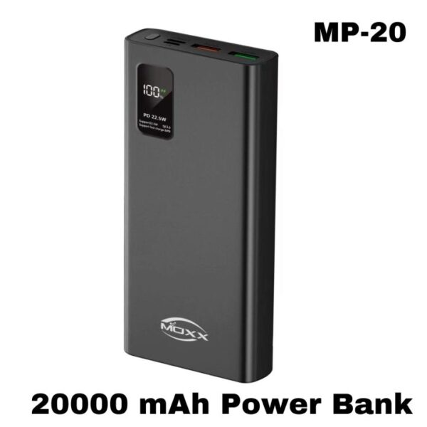 MOXX 22.5W Fast Charging 20000 Power Bank (MP-PB20)