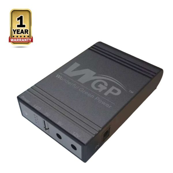 New Version WGP mini UPS 10400mAh – 5/9/12V – With 1 Year Warranty