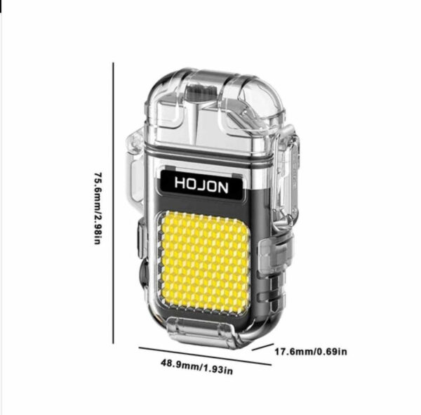 Lighter Waterproof ARC Electric USB Camping Flash light Rechargeable