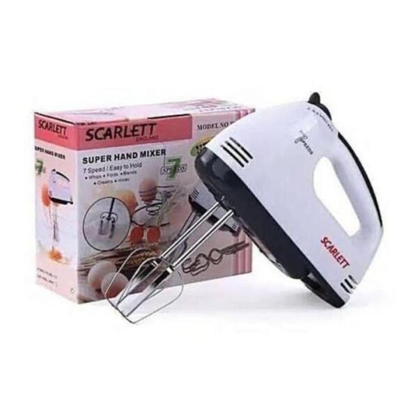 Scarlet electric super hand mixer egg bitter