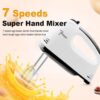 Scarlet electric super hand mixer egg bitter