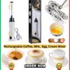 Coffee Mixer Automatic Milk Beverage Foamer Cream Whisk Cooking Stirrer Egg Beater