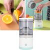 Electric Juicer Rechargeable Juicer Machine Orange Lemon Citrus Fruit Press Portable Juicer machine Mini Juicer Rechargeable Juicer Portable Juicer Machine Mini Juicer