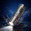 High Power Sanford Super Bright Flashlight – Slide Zoom White Laser LED Edition with 30000mah battery