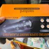 High Power Sanford Super Bright Flashlight – Slide Zoom White Laser LED Edition with 30000mah battery