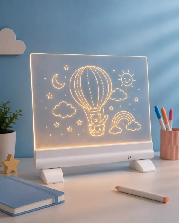 Rechargeable LED Writing Board
