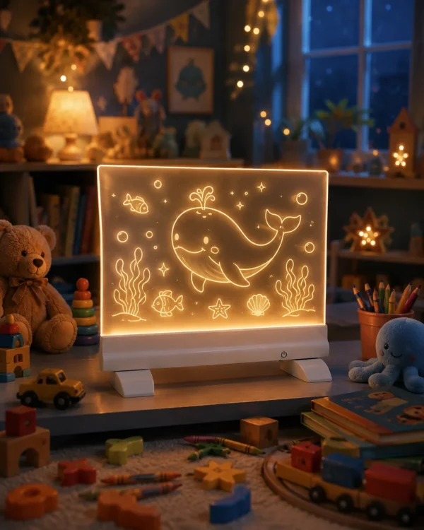 Rechargeable LED Writing Board
